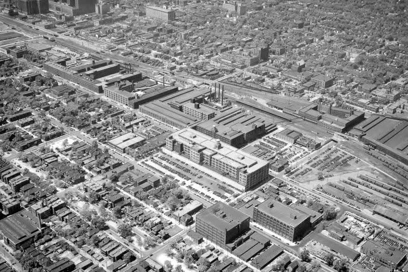 Fisher Body Plant 21, Detroit (Then)