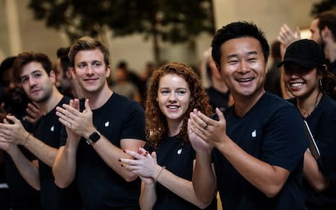 Apple Store - Credit: Getty