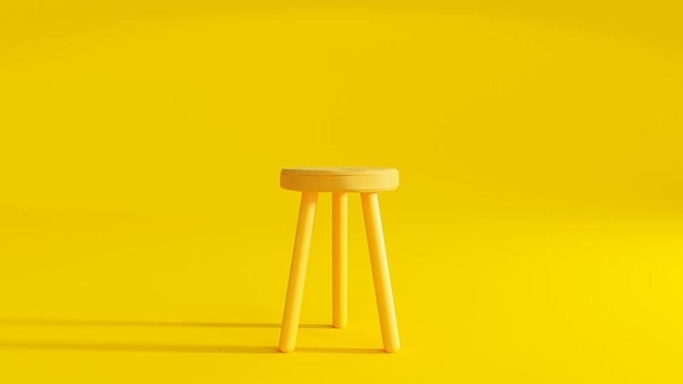 Think of psycotherapy as a three-legged stool. <a href="https://www.shutterstock.com/image-illustration/yellow-three-legged-chair-on-background-2182268591" rel="nofollow noopener" target="_blank" data-ylk="slk:Tharin kaewkanya/Shutterstock;elm:context_link;itc:0;sec:content-canvas" class="link ">Tharin kaewkanya/Shutterstock</a>