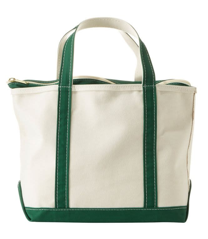 L.L. Bean Boat & Tote with Zip Top