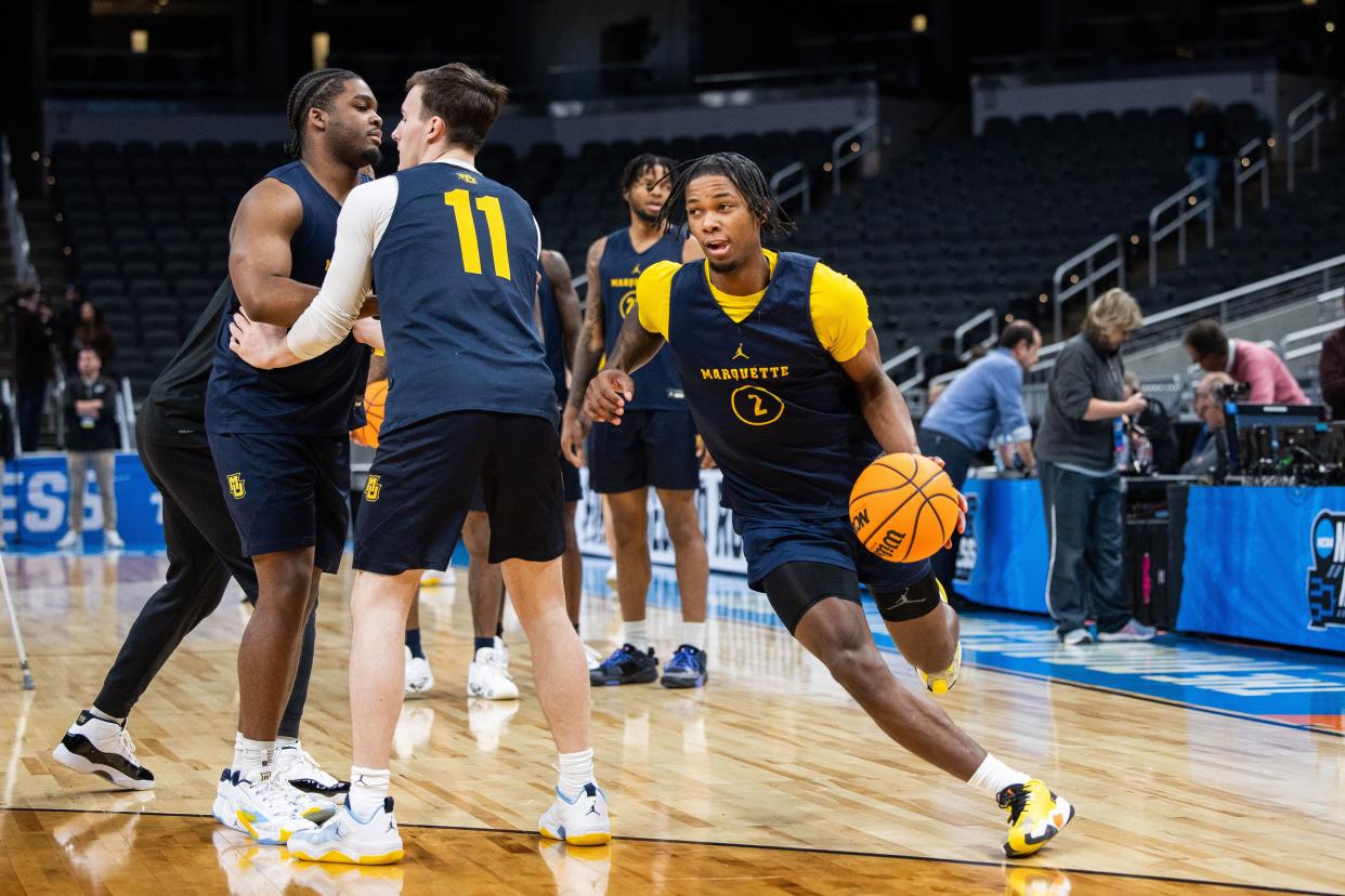 Marquette sophomore guard Chase Ross says his team is motivated after losing in the NCAA Tournament's second round last season to Michigan State.