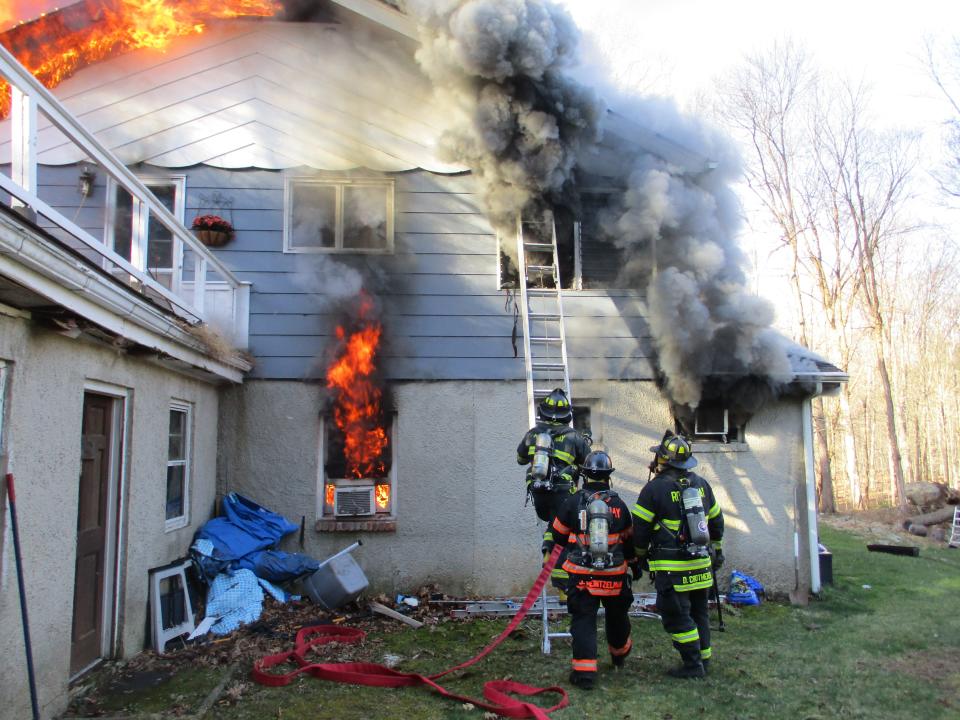 Oddfrid Tokle, 98, died in an April fire that consumed a home on Whippoorwill Lane in Rockaway Township.