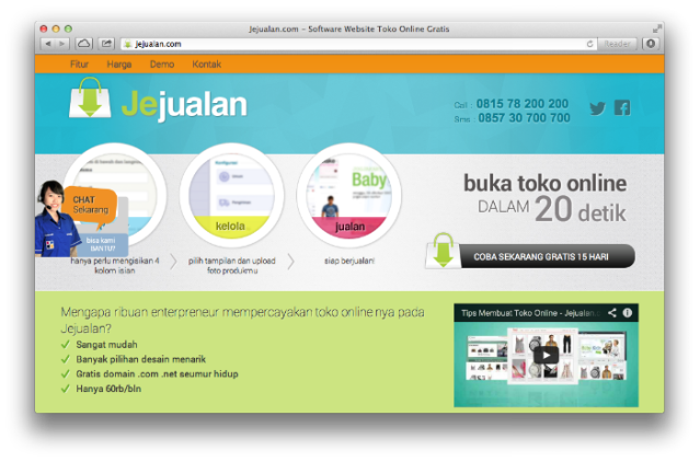 Website Software Gratis Indonesia - Colaboratory