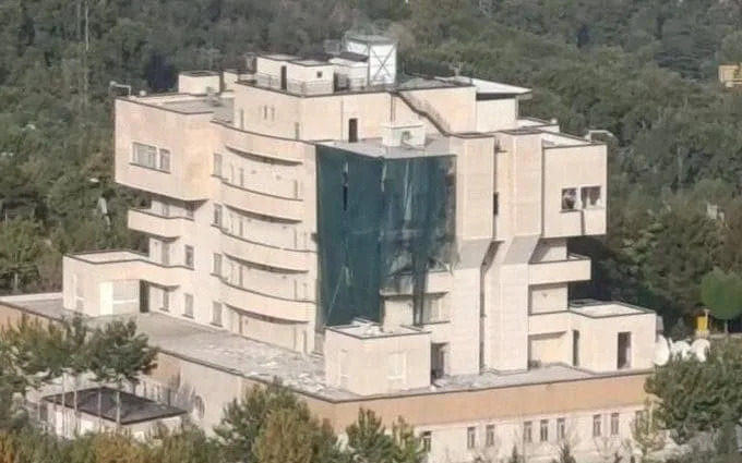 The compound in Tehran where Hamas leader Ismail Haniyeh was killed on Wednesday by a bomb smuggled in 'months ago'