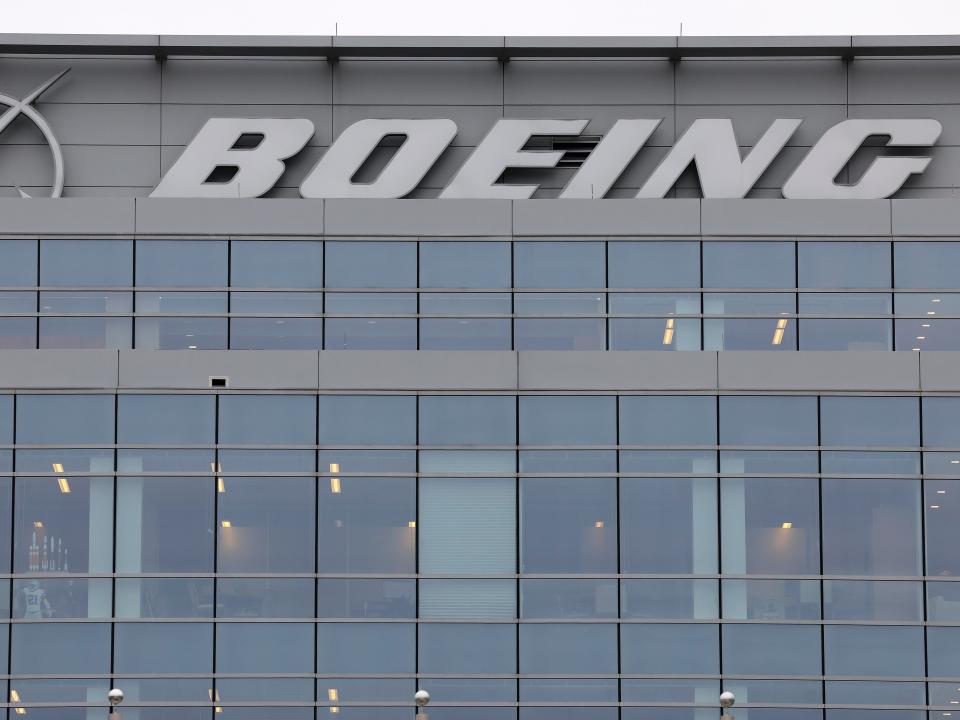 Photograph of Boeing's headquarter office