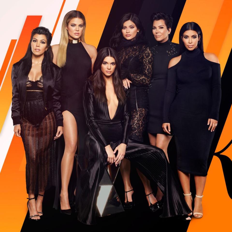 From L to R: Kourtney Kardashian, Khloé Kardashian, Kendall Jenner, Kylie Jenner, Kris Jenner and Kim Kardashian West | Brian Bowen Smith/E! Entertainment