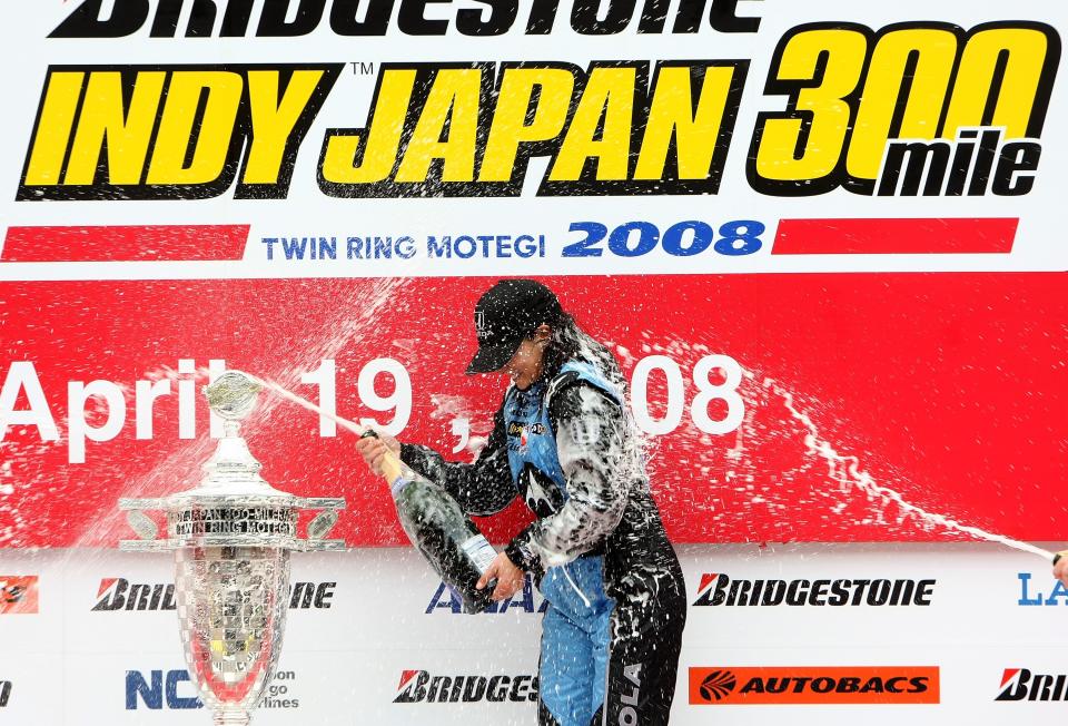 Danica Patrick’s lone victory came in Japan in 2008. (Getty)