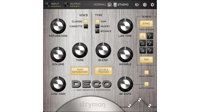 Strymon releases a plugin version of its Deco pedal, giving DAW