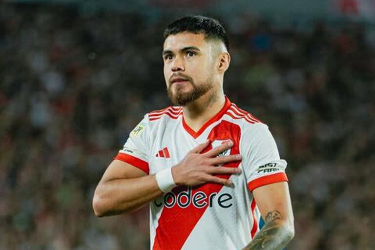 Paulo Díaz es el futbolista con mejor rendimiento en River: el chileno viene de convertirle a Boca, aunque no alcanzó