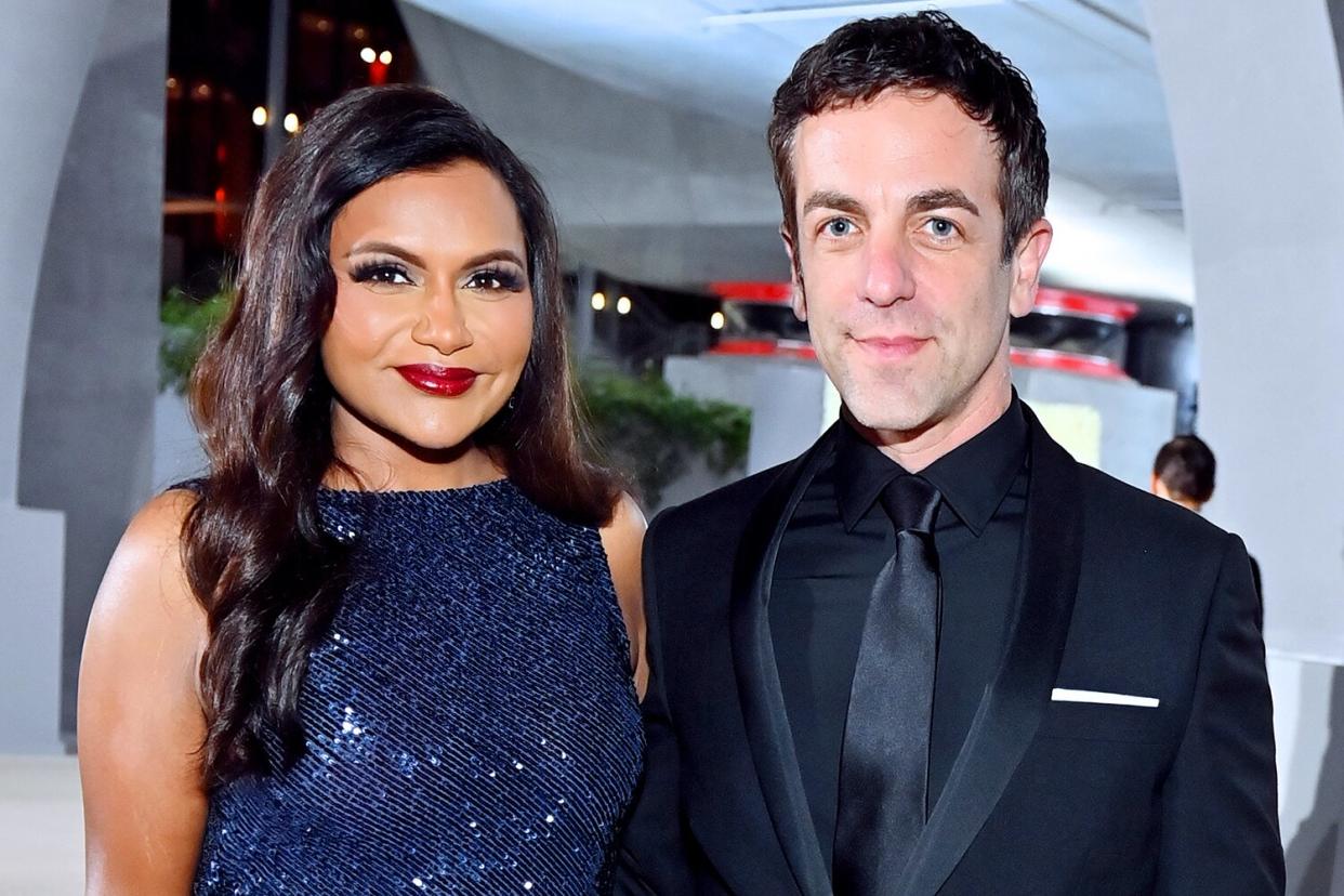 Mindy Kaling and B. J. Novak