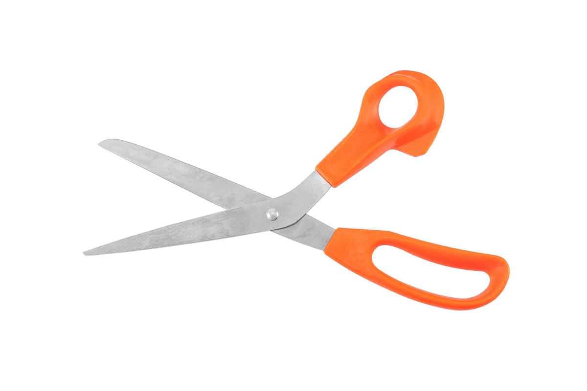 CANARY Left Handed Scissors Adults For Office, Sharp Japanese