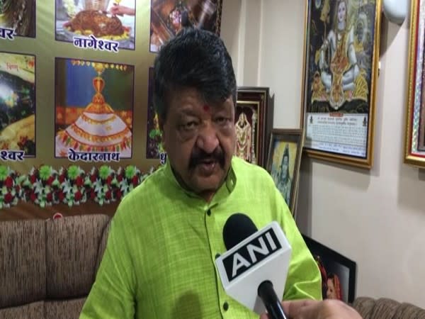 BJP National General Secretary Kailash Vijayvargiya speaking to ANI in Indore on Tuesday. [Photo/ANI]