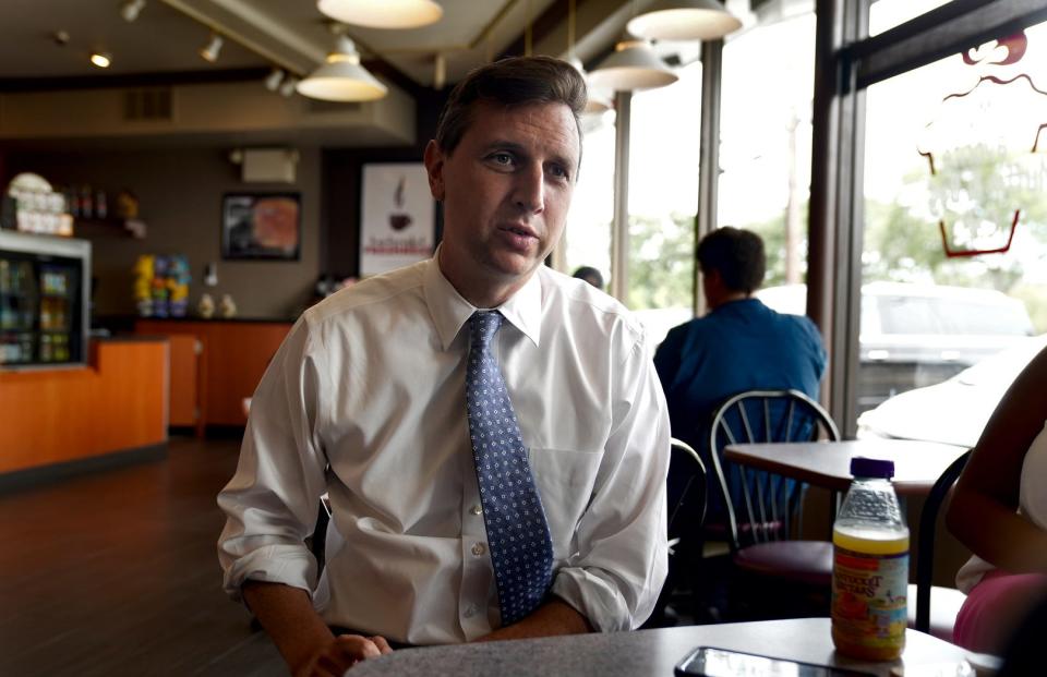 Rhode Island General Treasurer Seth Magaziner is the front-runner among the five Democrats vying to replace the retiring U.S. Rep. Jim Langevin.