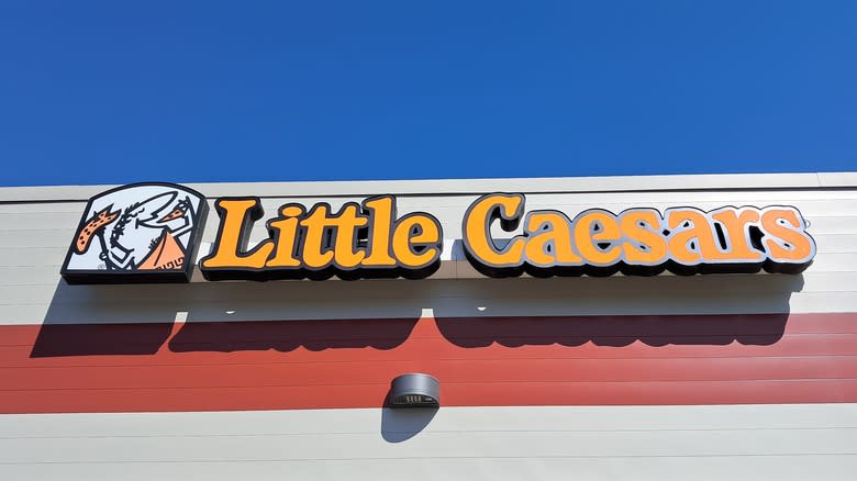 Little Caesars sign