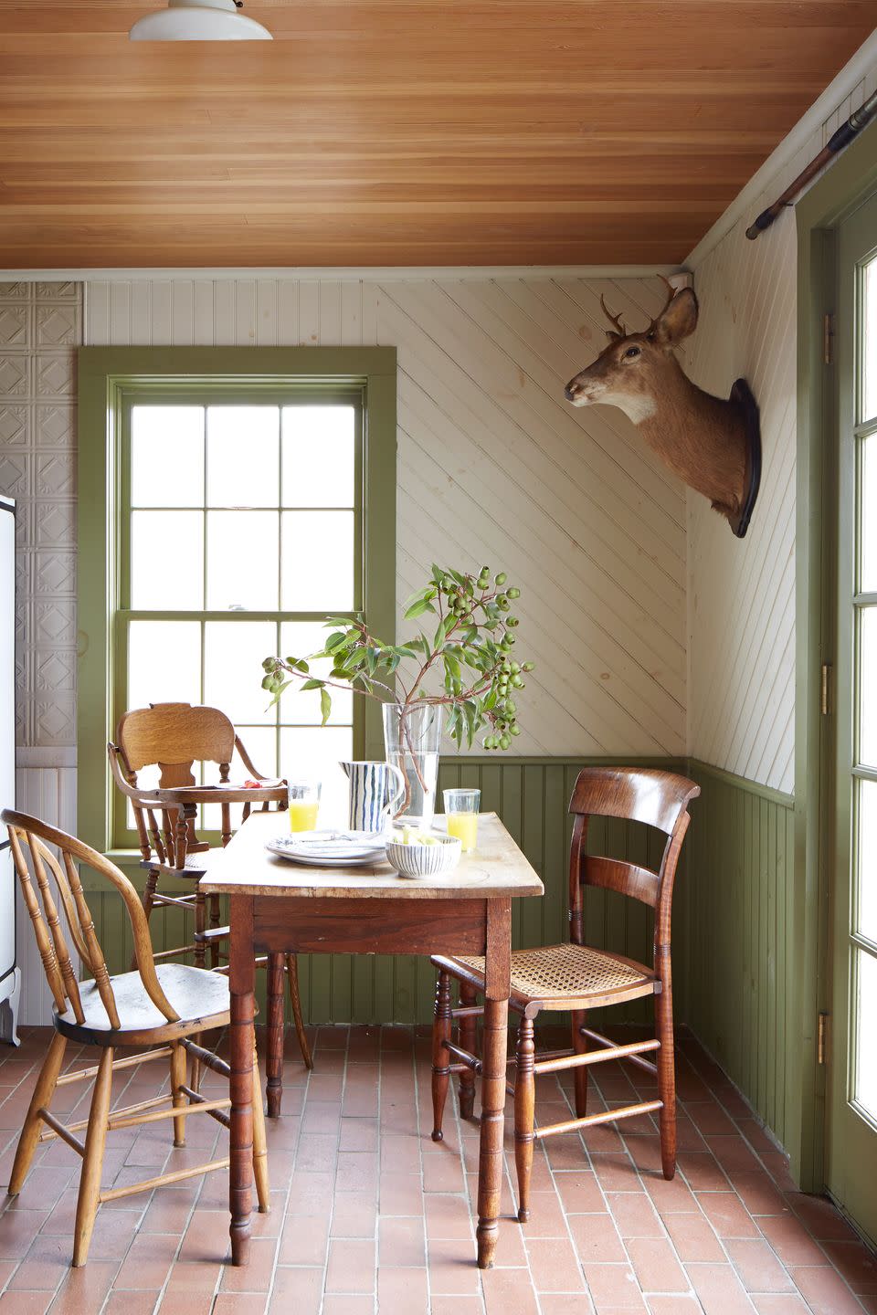 rustic dining room