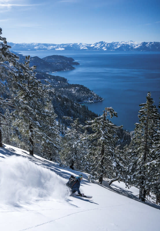 Robb Gaffney. Lake Tahoe, California.<p>Photo: Matt Bansak</p>