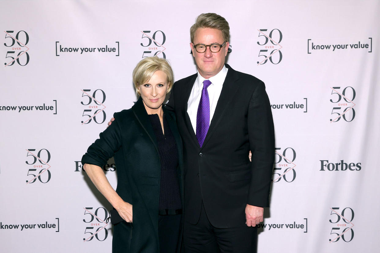 Mika Brzezinski; Joe Scarborough Dia Dipasupil/Getty Images