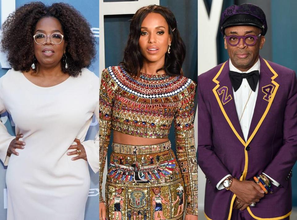 Oprah Winfrey, Kerry Washington, Spike Lee