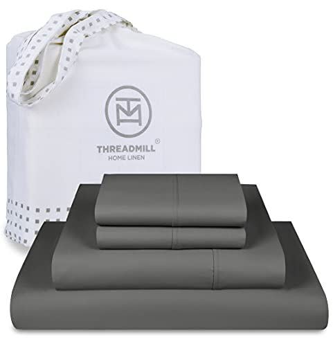 <p><strong>Threadmill Home Linen</strong></p><p>amazon.com</p><p><strong>$79.99</strong></p><p><a href="https://www.amazon.com/dp/B073CX6Q7V?tag=syn-yahoo-20&ascsubtag=%5Bartid%7C10050.g.38738645%5Bsrc%7Cyahoo-us" rel="nofollow noopener" target="_blank" data-ylk="slk:Shop Now;elm:context_link;itc:0" class="link ">Shop Now</a></p><p>Finding<a href="https://www.countryliving.com/home-design/decorating-ideas/g40433781/best-sheets-on-amazon/" rel="nofollow noopener" target="_blank" data-ylk="slk:good sheets;elm:context_link;itc:0" class="link "> good sheets </a>seems like the ultimate challenge. Cozy yet doesn't make you sweat, soft and comforting yet durable—the list goes on and on. Trust us, this set checks all the boxes. </p>