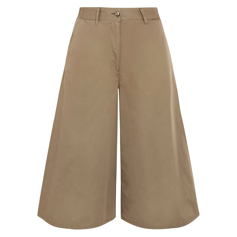 <a rel="nofollow noopener" href="http://rstyle.me/~9WWCS" target="_blank" data-ylk="slk:Cropped Wide-Leg Cotton Pants, MM6 Maison Margiela, $385;elm:context_link;itc:0;sec:content-canvas" class="link ">Cropped Wide-Leg Cotton Pants, MM6 Maison Margiela, $385</a>