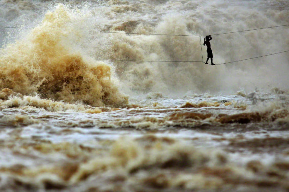 Mekong River in Laos, taken by Timothy Allen, UK (Travel Photographer of the Year)