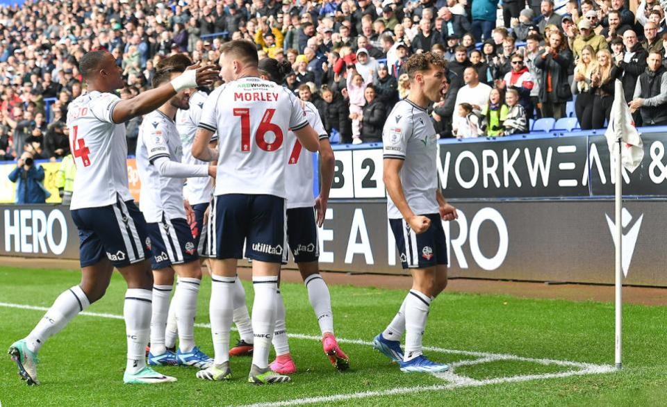 The Bolton News: Dion Charles again finished as Wanderers' top scorer, scoring 20 goals