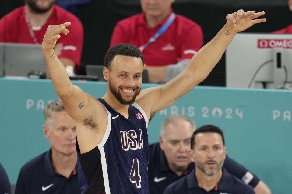 Golden Steph Curry's late barrage seals another Olympic men's