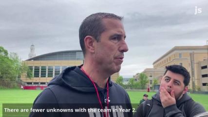 Wisconsin football coach Luke Fickell assesses the state of the Badgers after spring practice