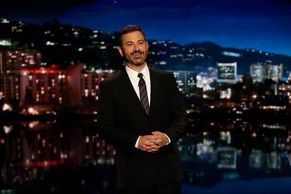 Jimmy Kimmel is taking a stand against pumpkin spice pizza, just so you know