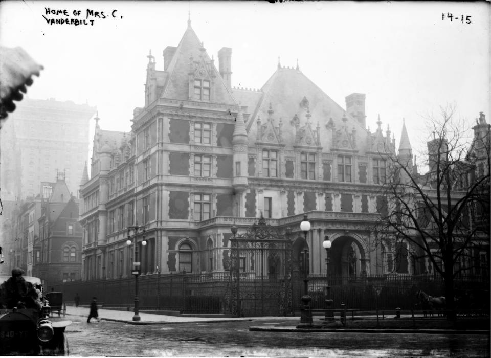 Mansion and New York City aren’t words you often hear put in the same sentence. However, before studio apartments and high-rise buildings became commonplaces, mansions did occupy Manhattan Island, the largest of which belonged to Cornelius Vanderbilt II. His palatial abode occupied most of the northwest corner of Fifth Avenue and West 57th Street, and it was six stories tall. Designed by George B. Post and Richard Morris Hunt, the château-esque mansion featured a drawing room, a dining room, a reception room, salon, music room, and conservatory in addition to a two-story ballroom, two-story smoking room, an office, and a breakfast room. The home was demolished in 1926, and the Bergdorf Goodman department store now stands in its place.