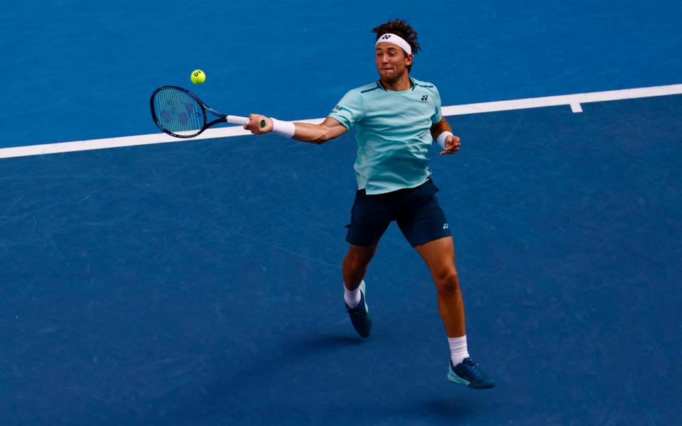 Australian Open live: Cameron Norrie vs Casper Ruud score and latest updates