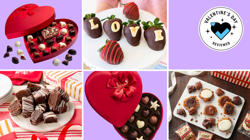 Shop the best Valentine's Day chocolate deals at Godiva, Harry & David, QVC and more.