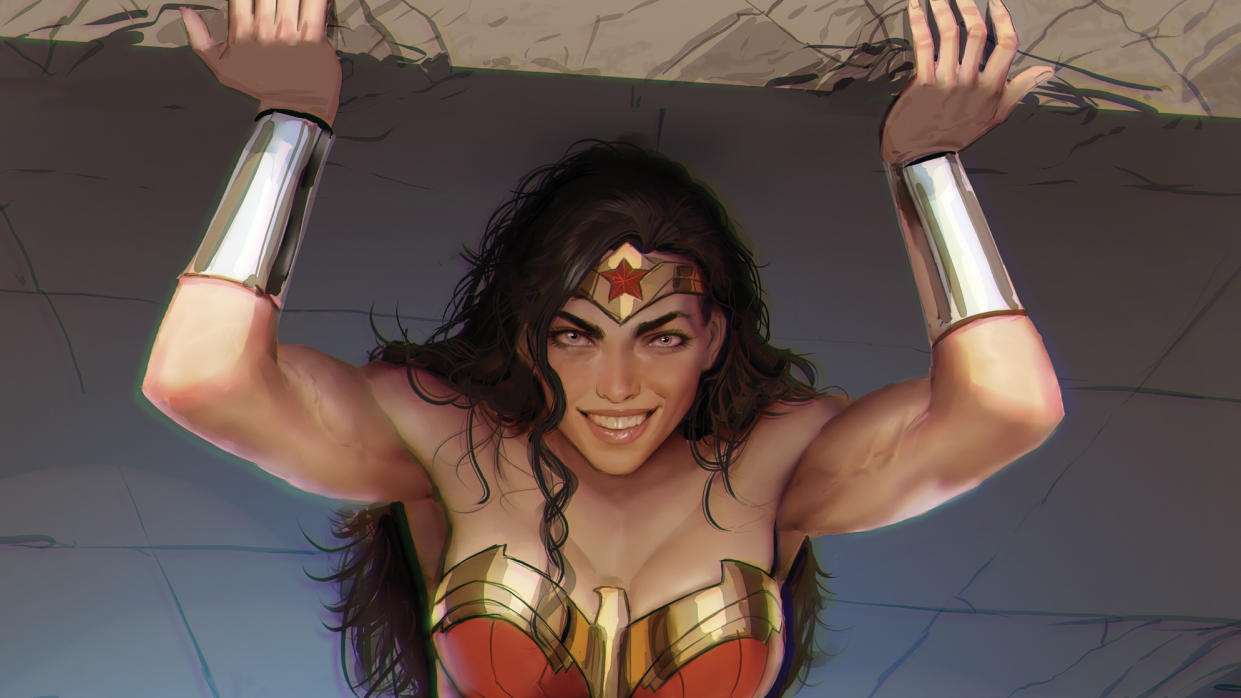  Art from Wonder Woman #9. 