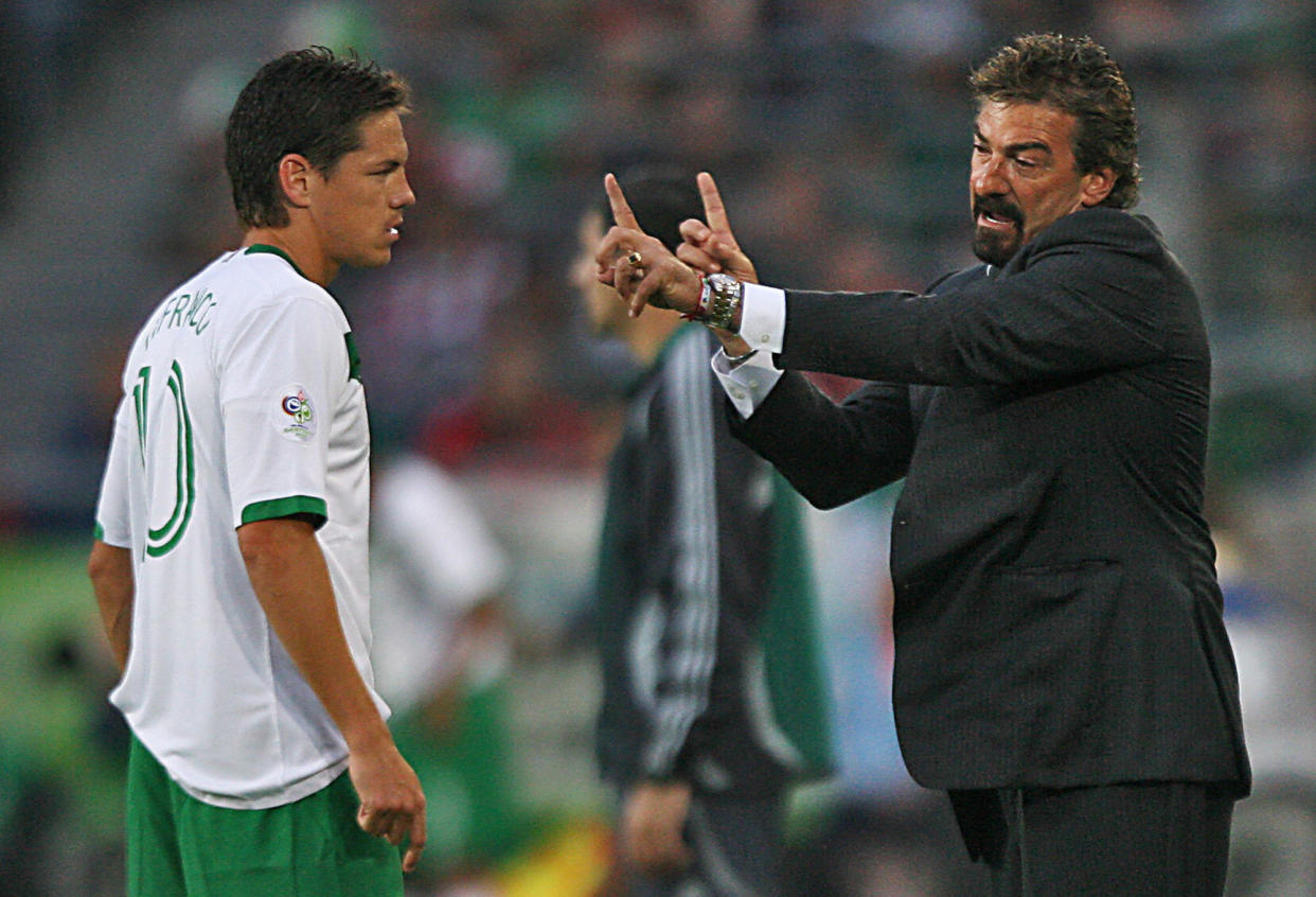 David Medrano rechazó la invitación de La Volpe para ser su auxiliar técnico durante el Mundial de Almeania 2006  (Foto de: OMAR TORRES/AFP via Getty Images)