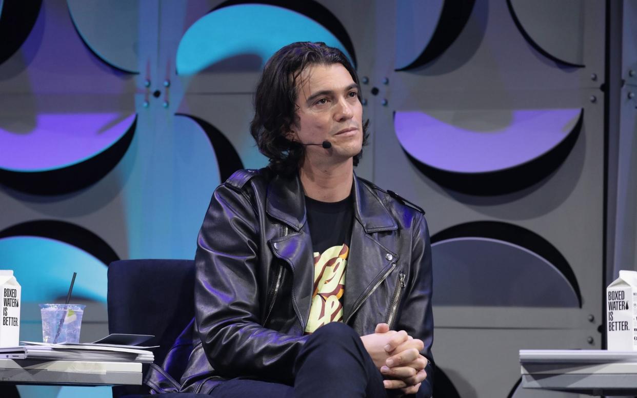 Adam Neumann is the colourful WeWork founder who was ousted as chief executive  - Getty Images North America