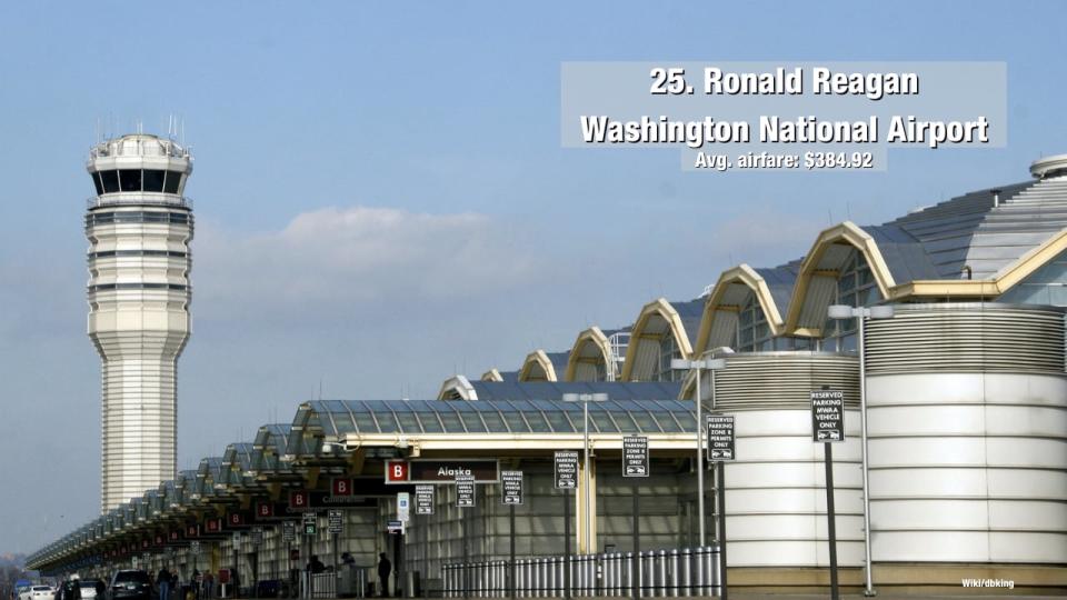 25. Washington D.C.-Ronald Reagan