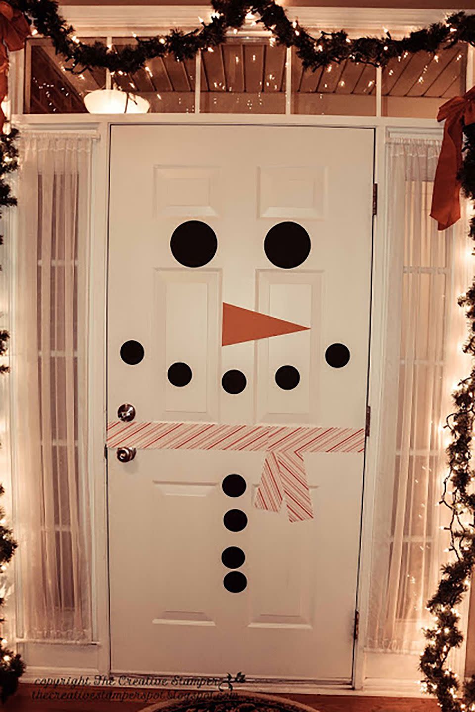 Snowman Door