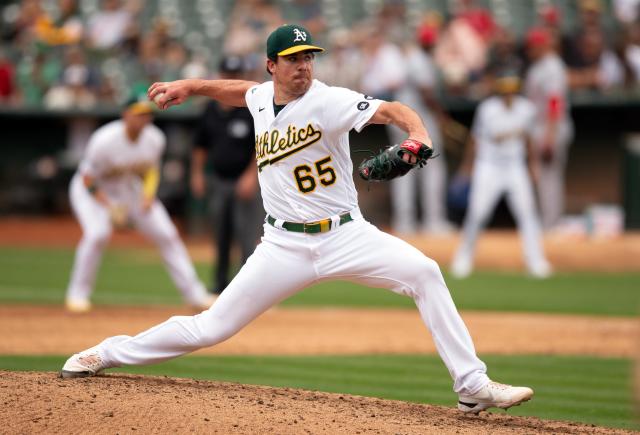 A's pitcher Trevor May rips Oakland owner John Fisher in