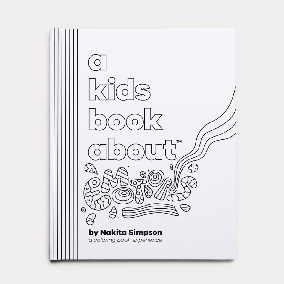 21) 'A Kids Book About Emotions' Coloring Book