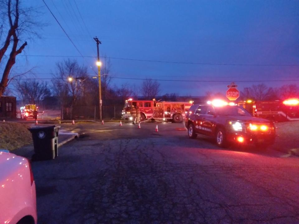 Multiple Canton Fire Department vehicles and personnel responded to a fire at 2318 13th St. NE early Thursday morning.