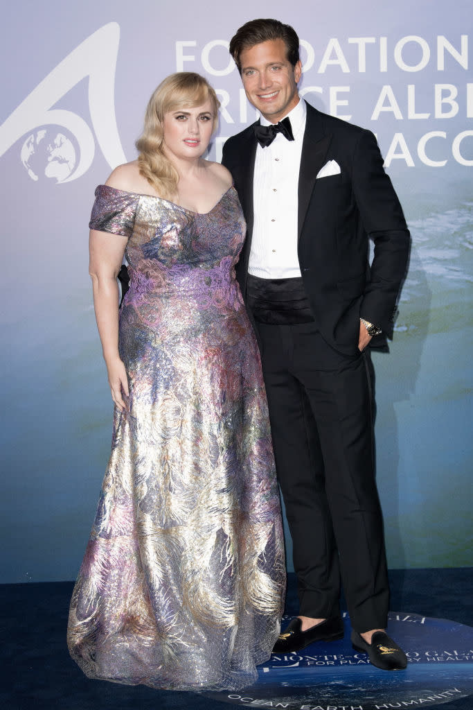 Rebel Wilson and Jacob Busch