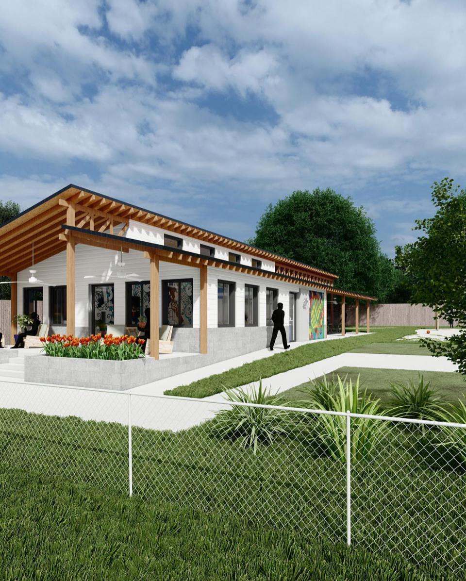 A rendering shows plans for the future space for the Lacey Family/Spring Hill Boys & Girls Club's teens, which will be named after longtime club director Althea Ross-Chavers.