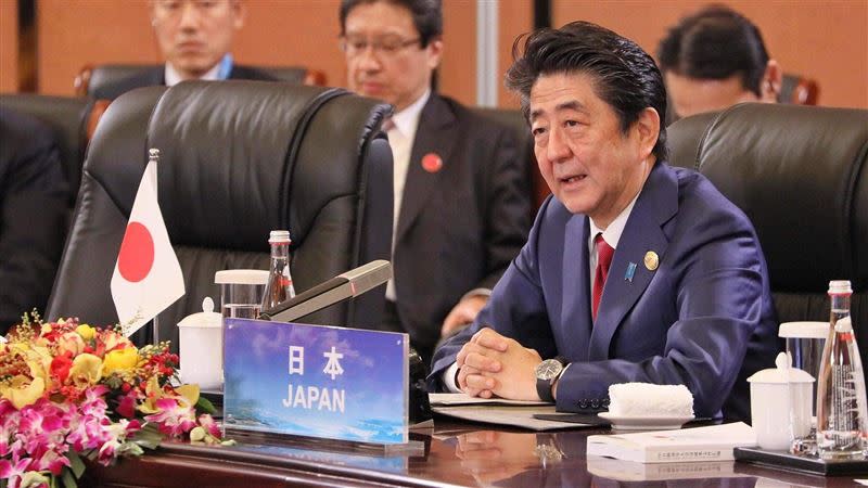 日本前首相安倍晉三遇襲離世，副總統賴清德赴日弔唁。（圖／翻攝安倍晉三推特）