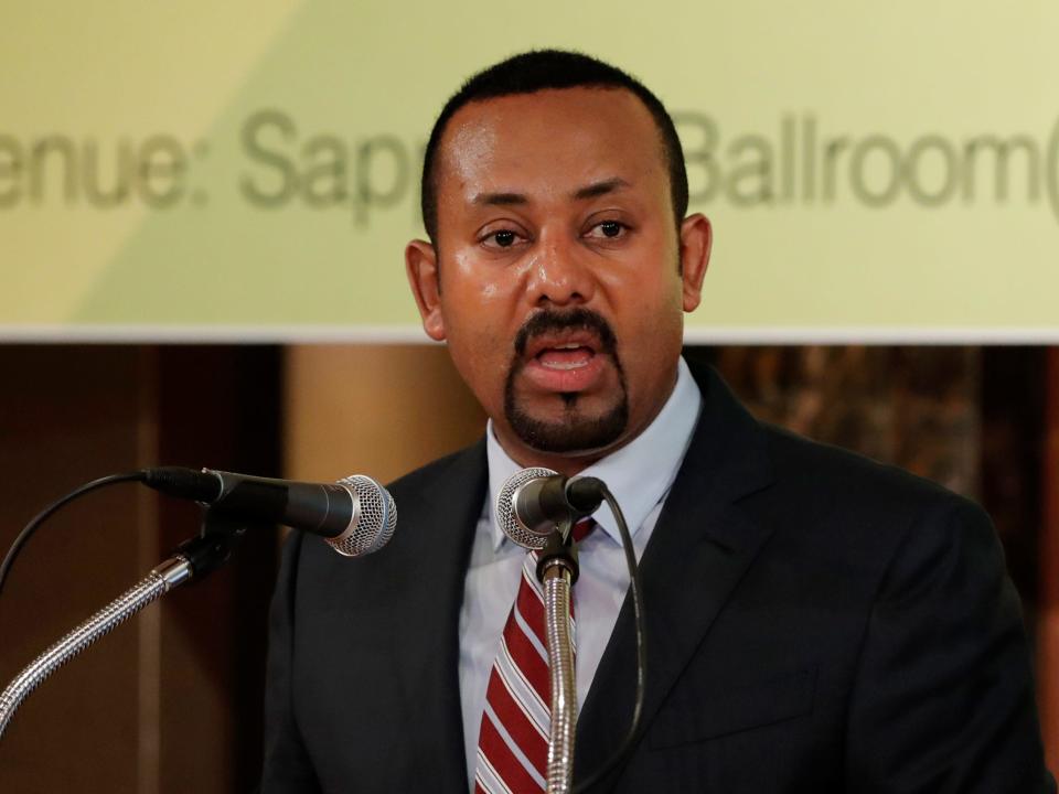 prime minister ethiopia abiy ahmed nobel peace prize