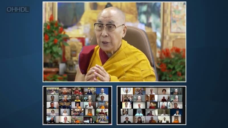 達賴喇嘛傳法解釋，600年前宗喀巴大師所提《緣起讚》（圖／翻攝自達賴喇嘛辦公室官網方網站）