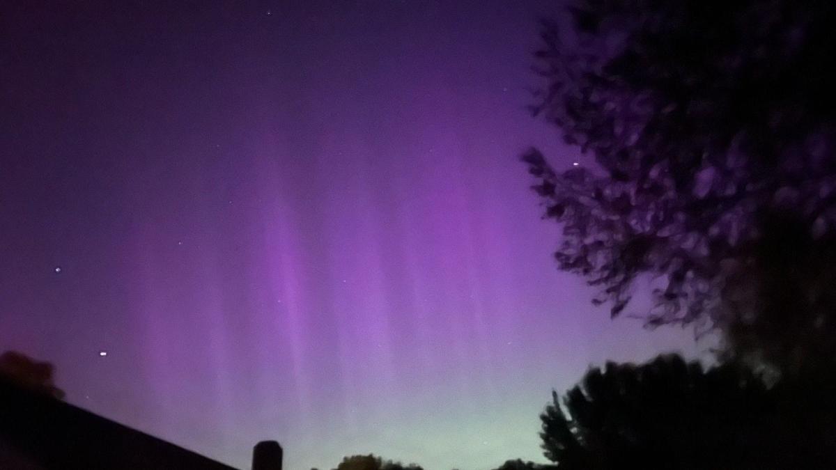 Northern Lights visible from North Carolina