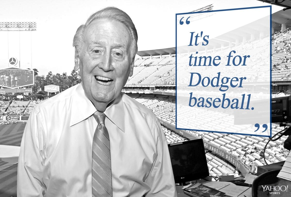 Iconic quotes from legendary Dodgers broadcaster Vin Scully