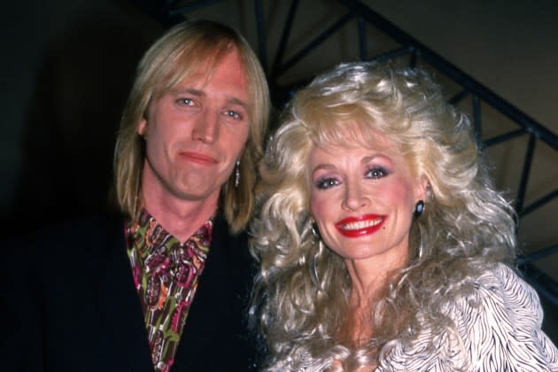 Tom Petty and Dolly Parton in 1987. - Credit: Disney General Entertainment Con