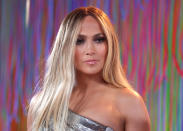 2018 MTV Video Music Awards - Arrivals - Radio City Music Hall, New York, U.S., August 20, 2018. - Jennifer Lopez. REUTERS/Carlo Allegri