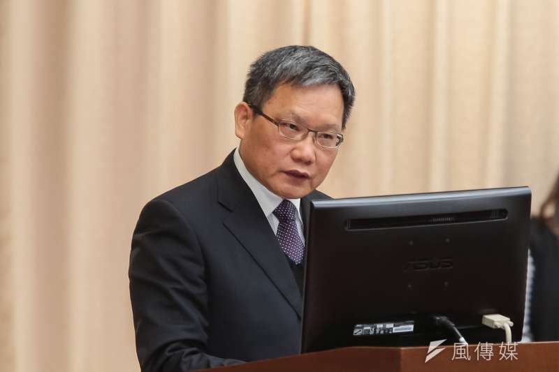 20190304-財政部長蘇建榮4日於立院財政委員會報告。（顏麟宇攝）